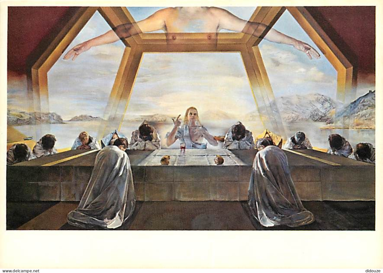 Art - Peinture - Salvador Dali - La Cène - The Sacrement Of The Last Supper - CPM - Carte Neuve - Voir Scans Recto-Verso - Peintures & Tableaux