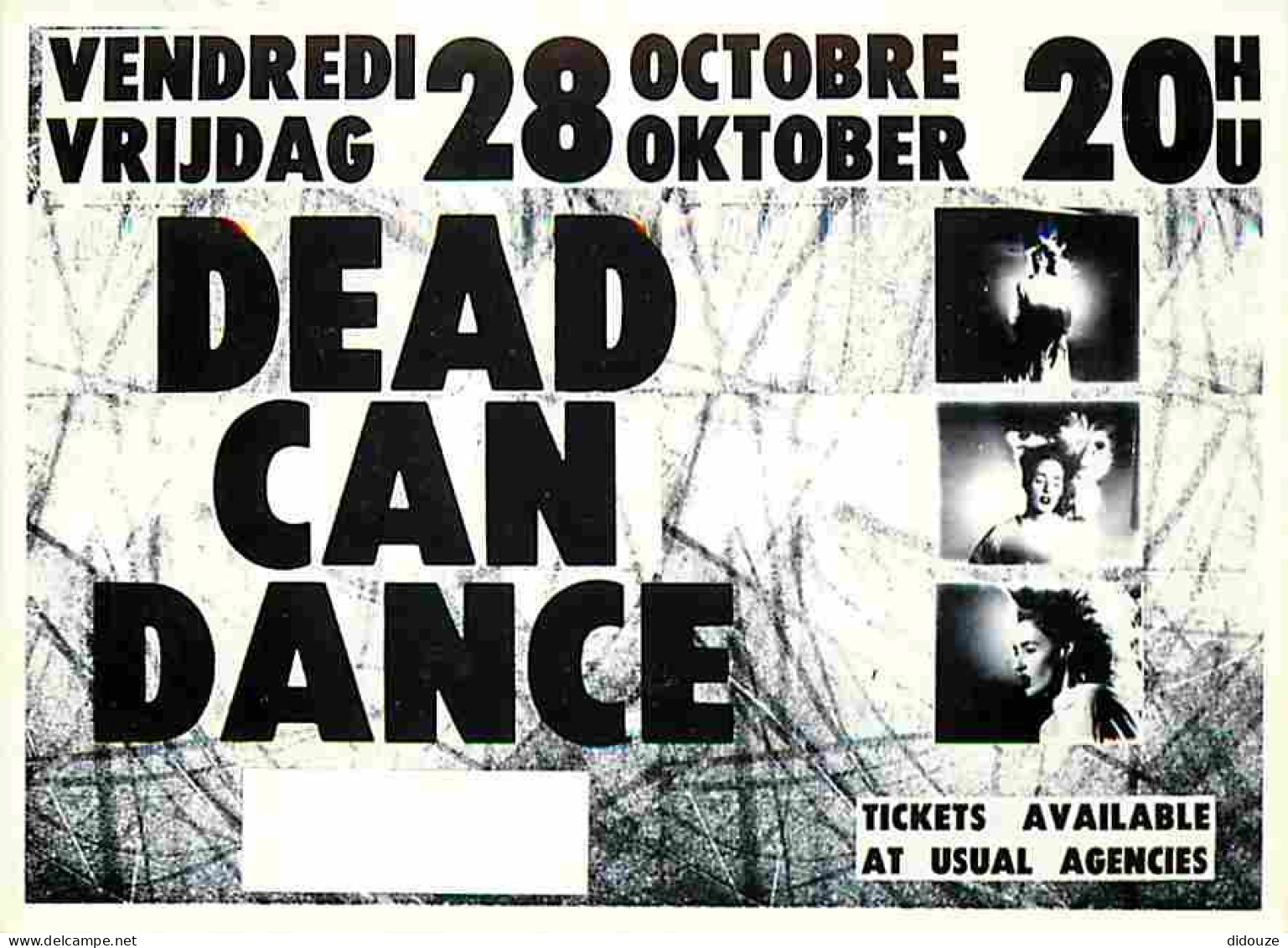 Musique - Dead Can Dance - CPM - Voir Scans Recto-Verso - Musique Et Musiciens