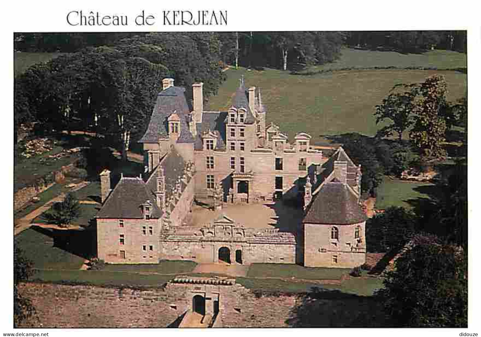 Chateaux - Le Château De Kerjean - Vue Aérienne - Saint Vougay - Finistère - Bretagne - Carte Neuve - CPM - Voir Scans R - Châteaux