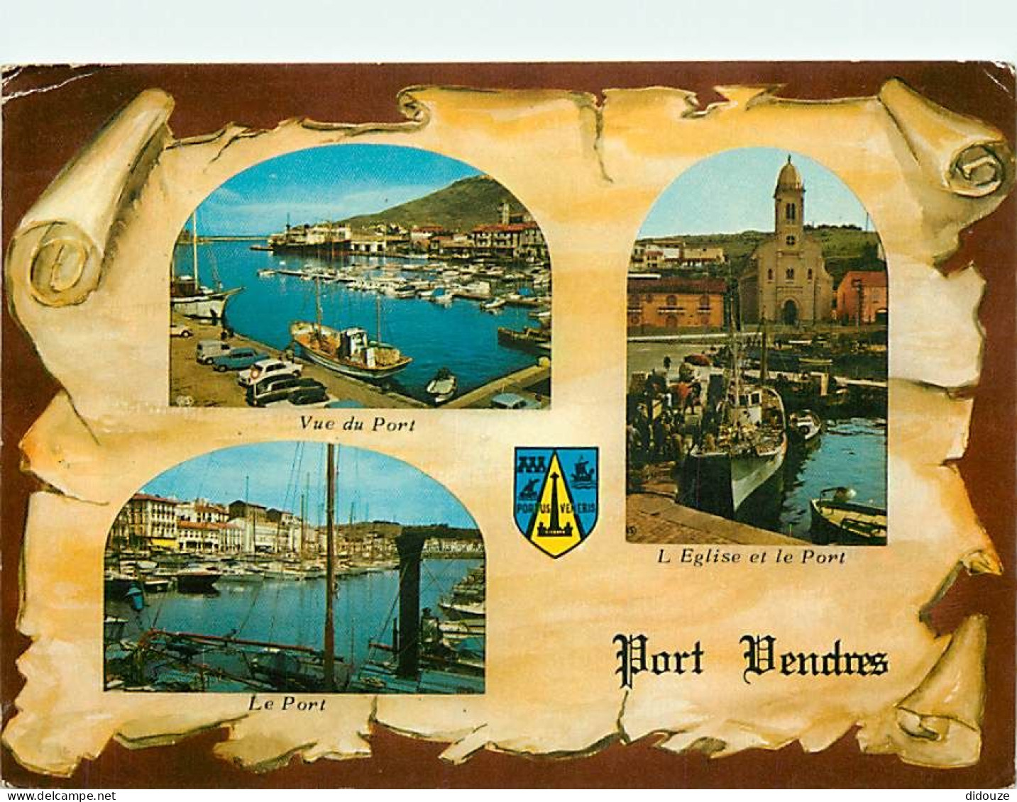 66 - Port Vendres - Multivues - Automobiles - Bateaux - Blasons - CPM - Voir Scans Recto-Verso - Port Vendres