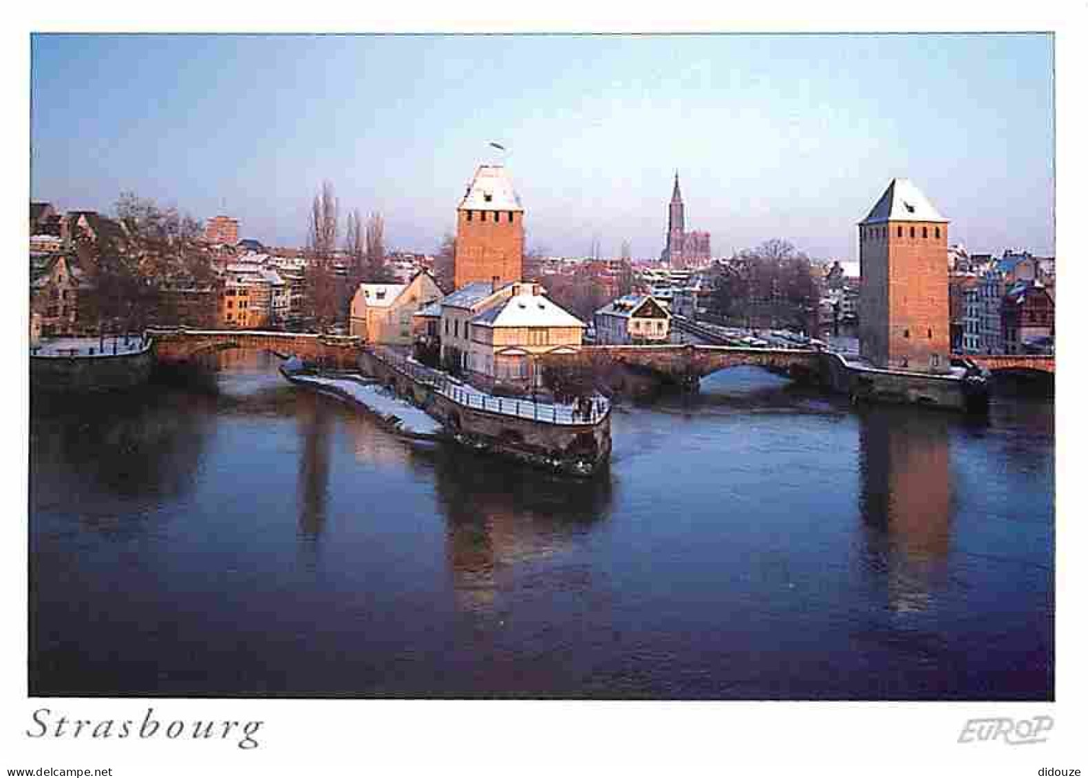 67 - Strasbourg - Les Ponts Couverts Sous La Neige - Carte Neuve - CPM - Voir Scans Recto-Verso - Straatsburg