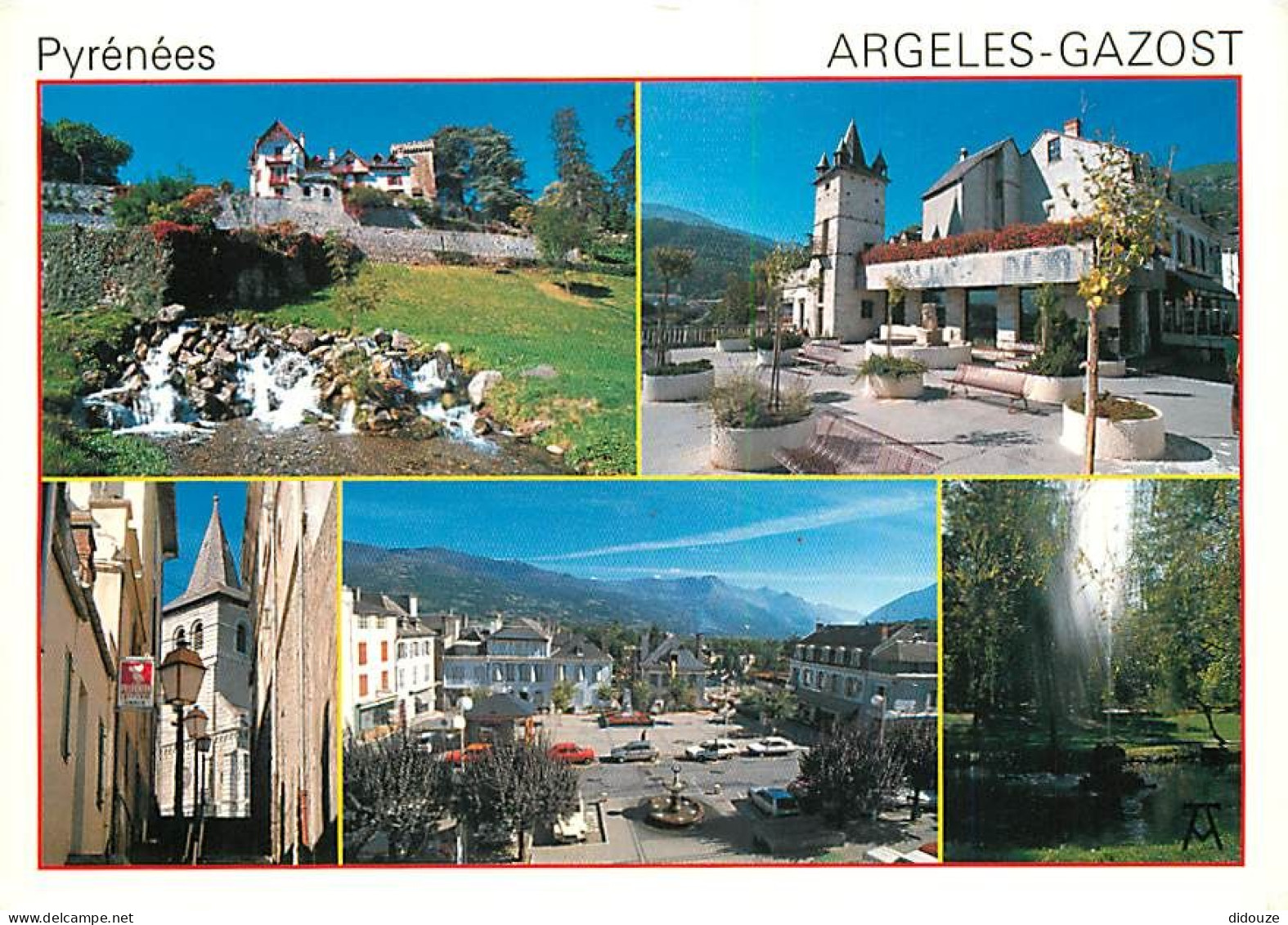 65 - Argelès Gazost - Multivues - CPM - Flamme Postale De Pierrefitte Nestalas - Voir Scans Recto-Verso - Argeles Gazost