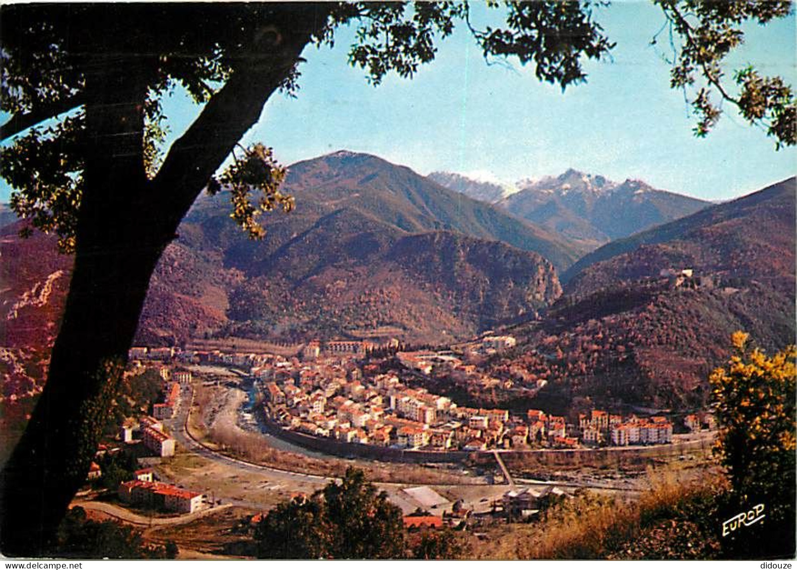 66 - Amélie Les Bains - Vue Générale Et Le Roc De France (1449 M.) - Crête Frontière - CPM - Voir Scans Recto-Verso - Autres & Non Classés