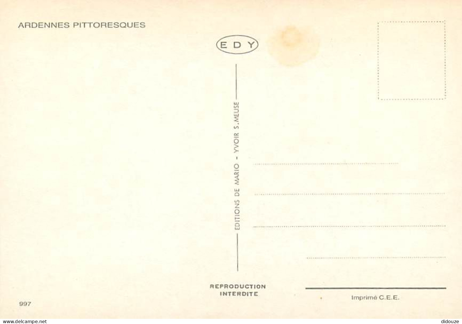 Belgique - Beauraing - Les Ardennes Belges Pittoresques - Carte Neuve - CPM - Voir Scans Recto-Verso - Beauraing