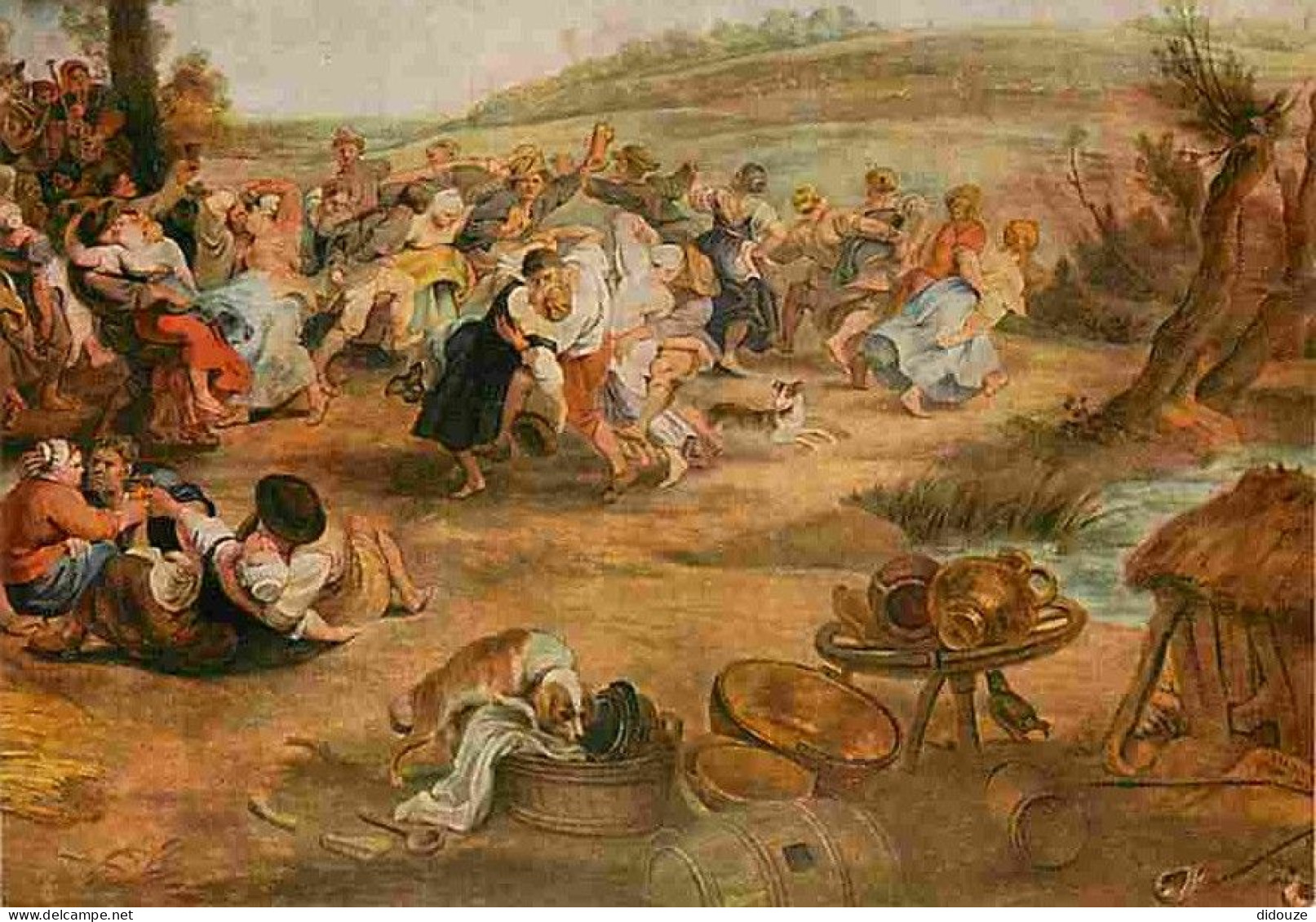 Art - Peinture - Pierre Paul Rubens - La Kermesse - Détail - Musée Du Louvre - Carte Neuve - CPM - Voir Scans Recto-Vers - Paintings