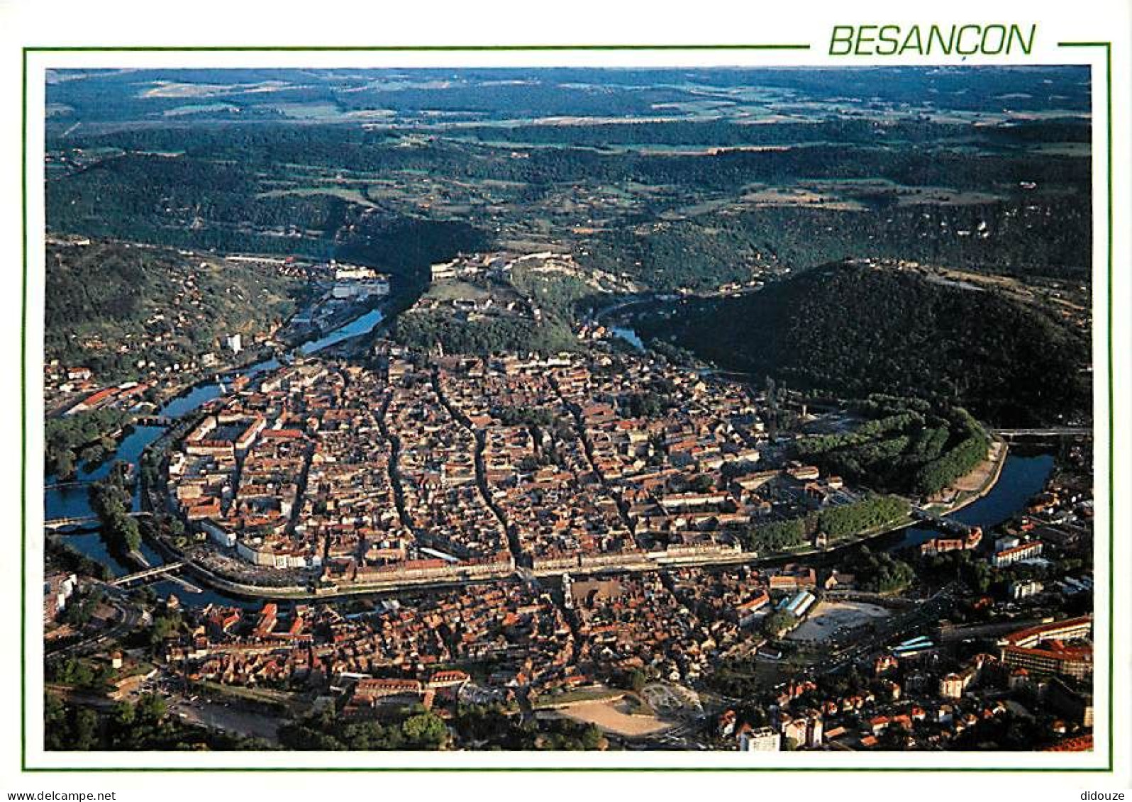 25 - Besançon - La Boucle Du Doubs - Vue Aérienne - CPM - Voir Scans Recto-Verso - Besancon