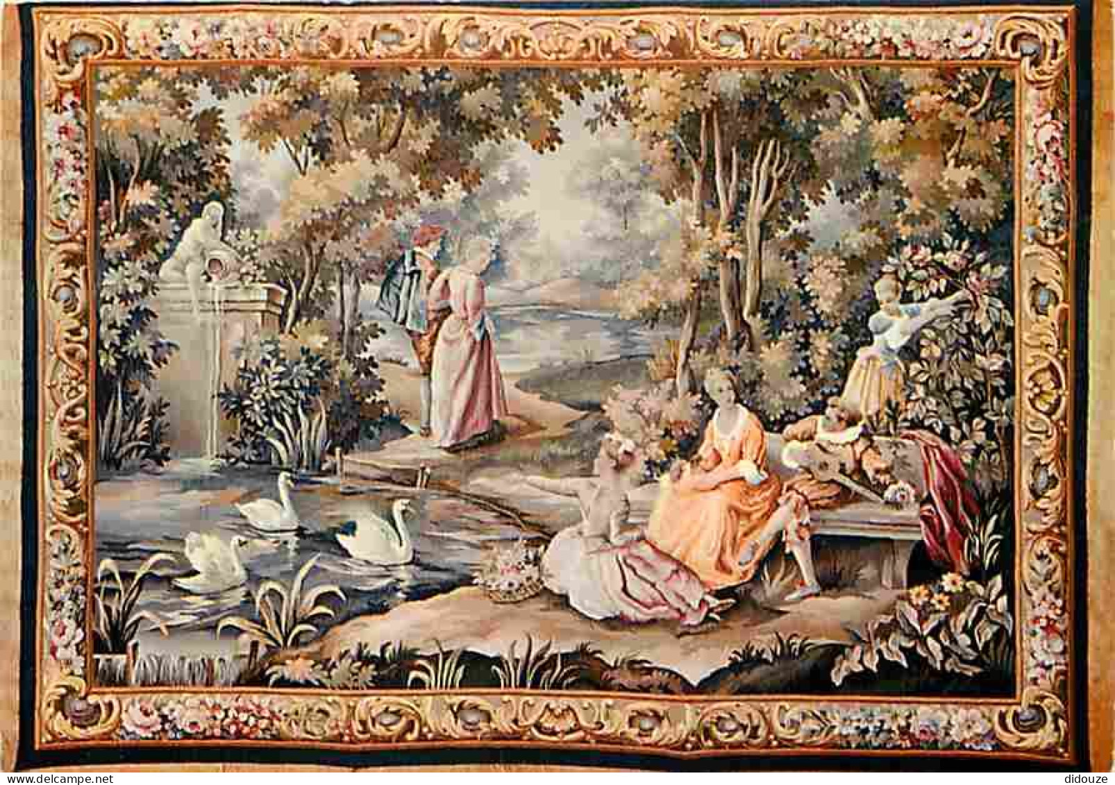 23 - Aubusson - Tapisserie - L'étang D'après Watteau - Collection Maxime Fougerol - CPM - Voir Scans Recto-Verso - Aubusson