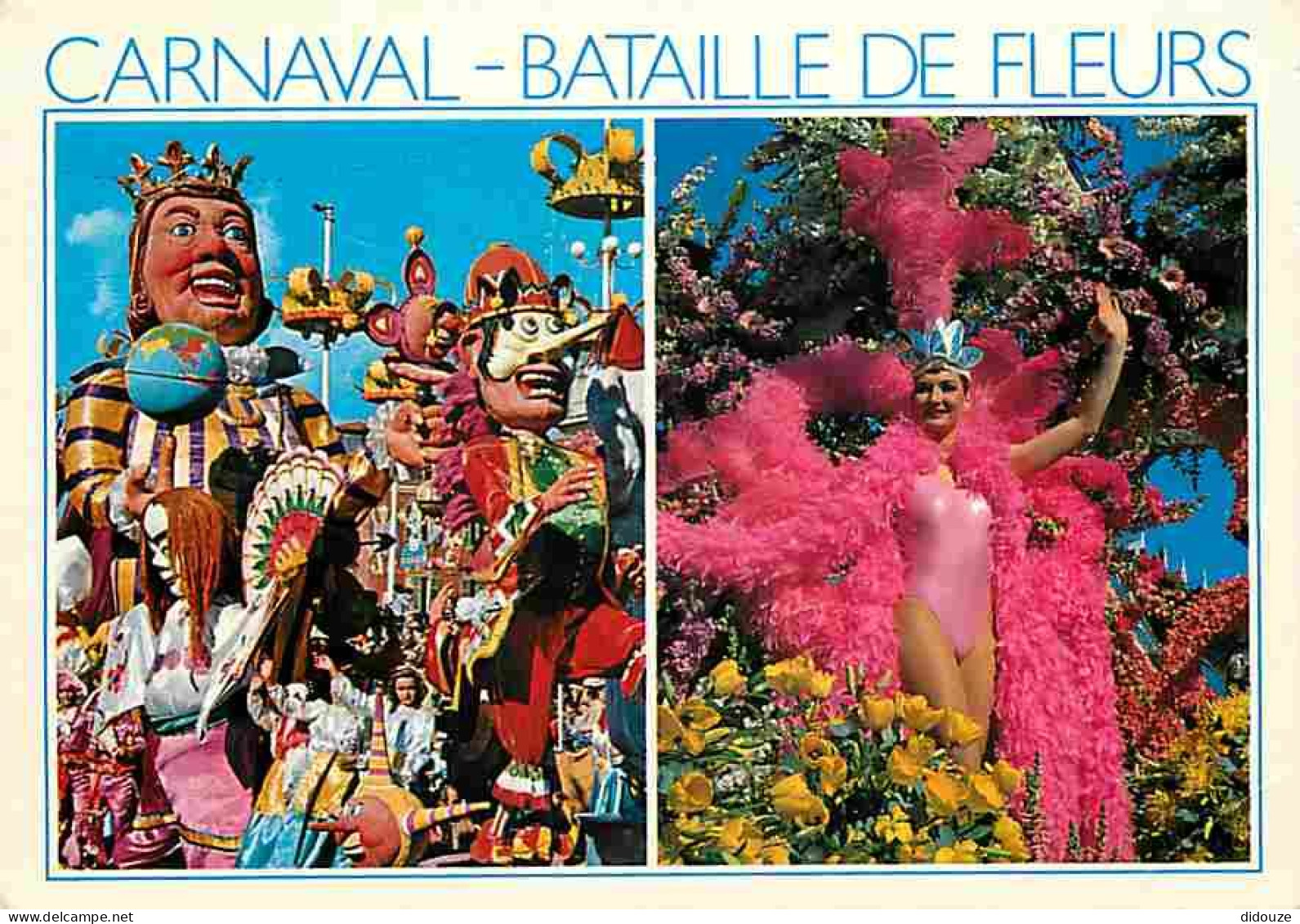 06 - Nice - Carnaval De Nice - Bataille De Fleurs - Multivues - CPM - Voir Scans Recto-Verso - Carnival