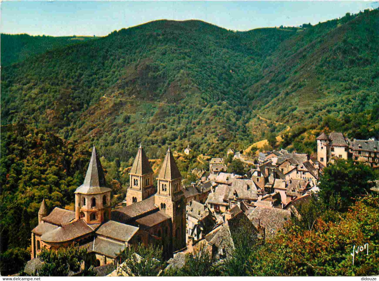 12 - Conques En Rouergue - Vue Plongeante Des Combes - CPM - Voir Scans Recto-Verso - Sonstige & Ohne Zuordnung