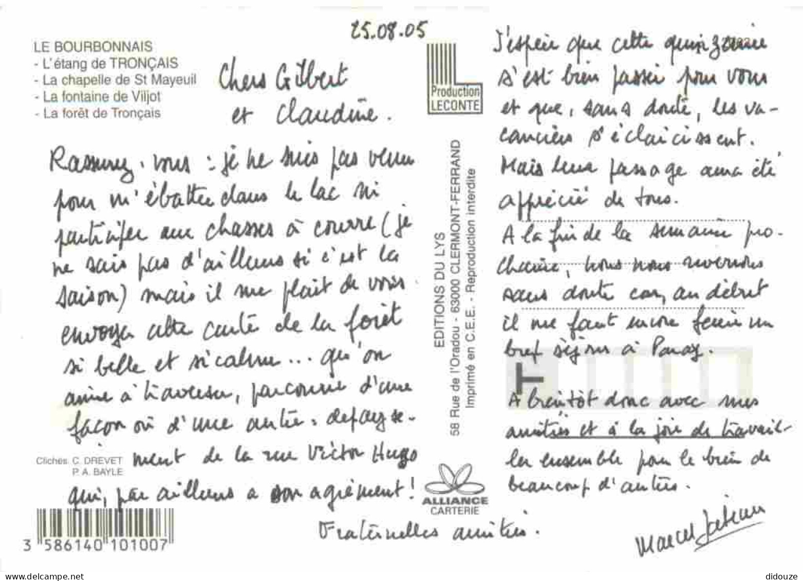 03 - Allier - Pays De Tronçais - Multivues - CPM - Voir Scans Recto-Verso - Otros & Sin Clasificación