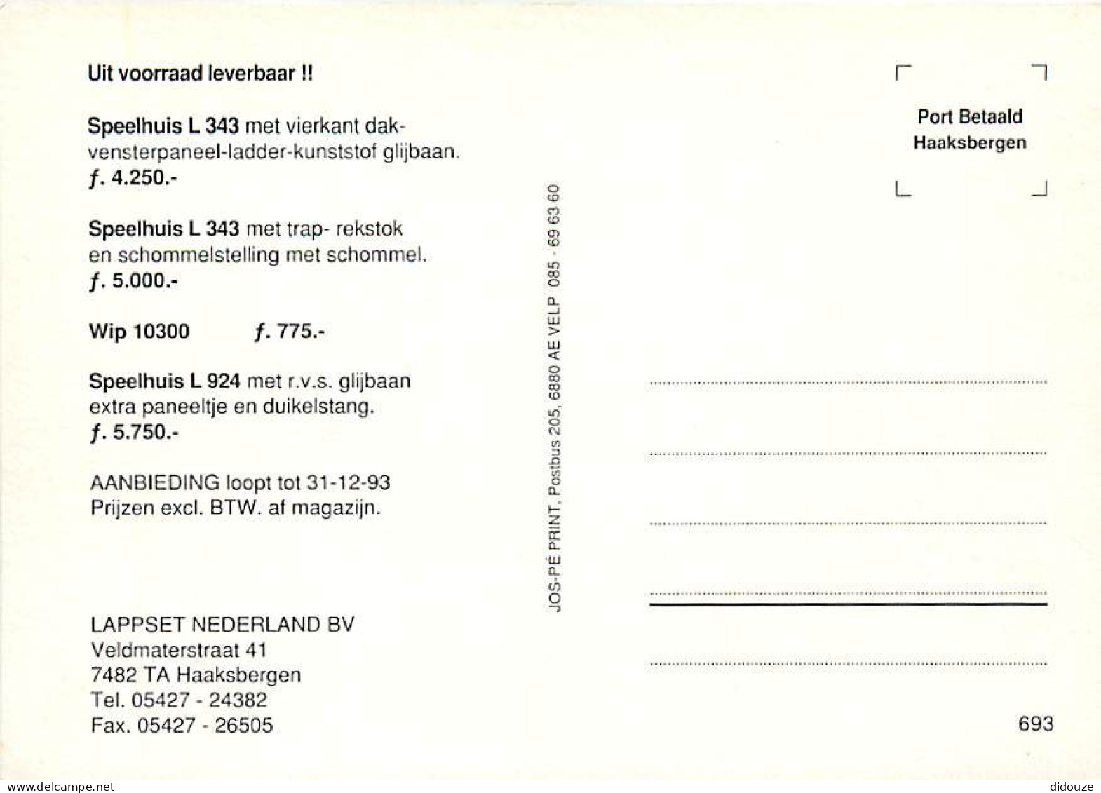 Pays-Bas - Nederland - Haaksbergen - Lappset - Multivues - CPM - Voir Scans Recto-Verso - Haaksbergen