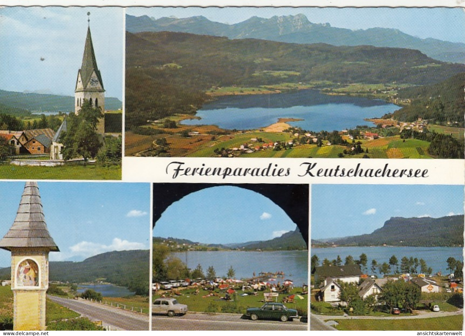 Keutschachersee, Kärnten, Mehrbildkarte Gl1972 #G4960 - Sonstige & Ohne Zuordnung