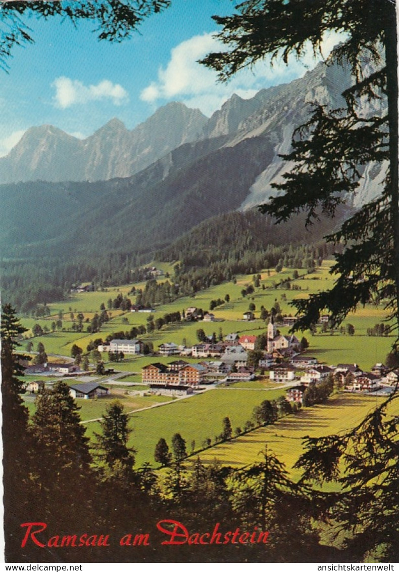 Ramsau Am Dachstein, Steiermark, Panorama Glum 1980? #G4971 - Sonstige & Ohne Zuordnung
