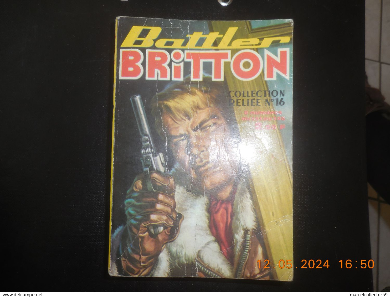 Battler Britton Reliure N°16 Année 1964 Be - Small Size