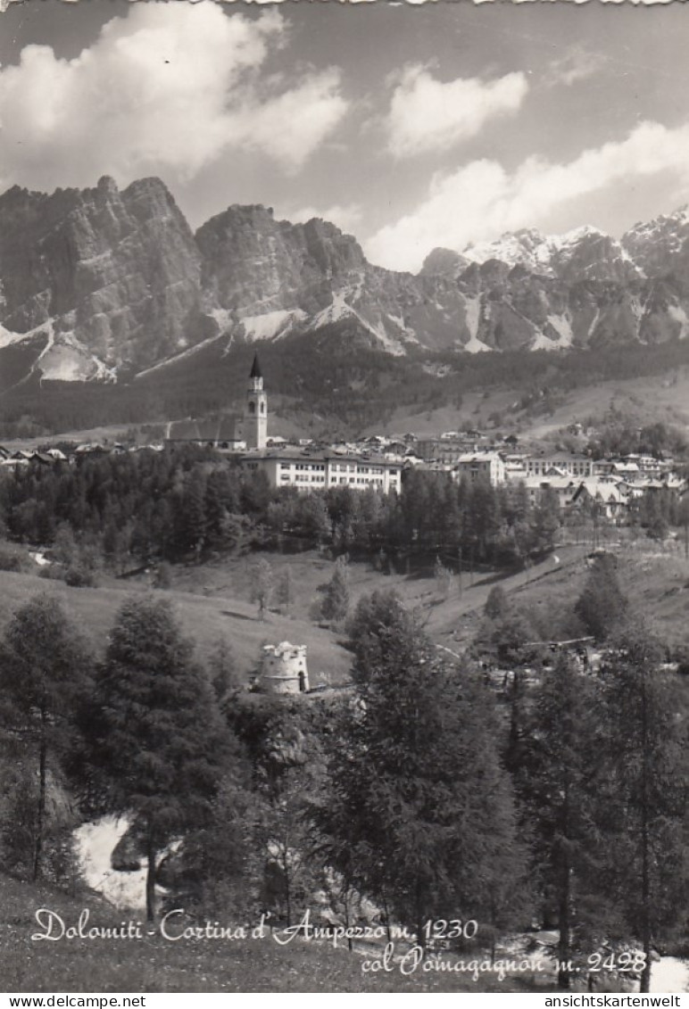 Dolomiti, Cortina D' Ampezzo, Col Pomagagnon Gl1950 #G5241 - Autres & Non Classés