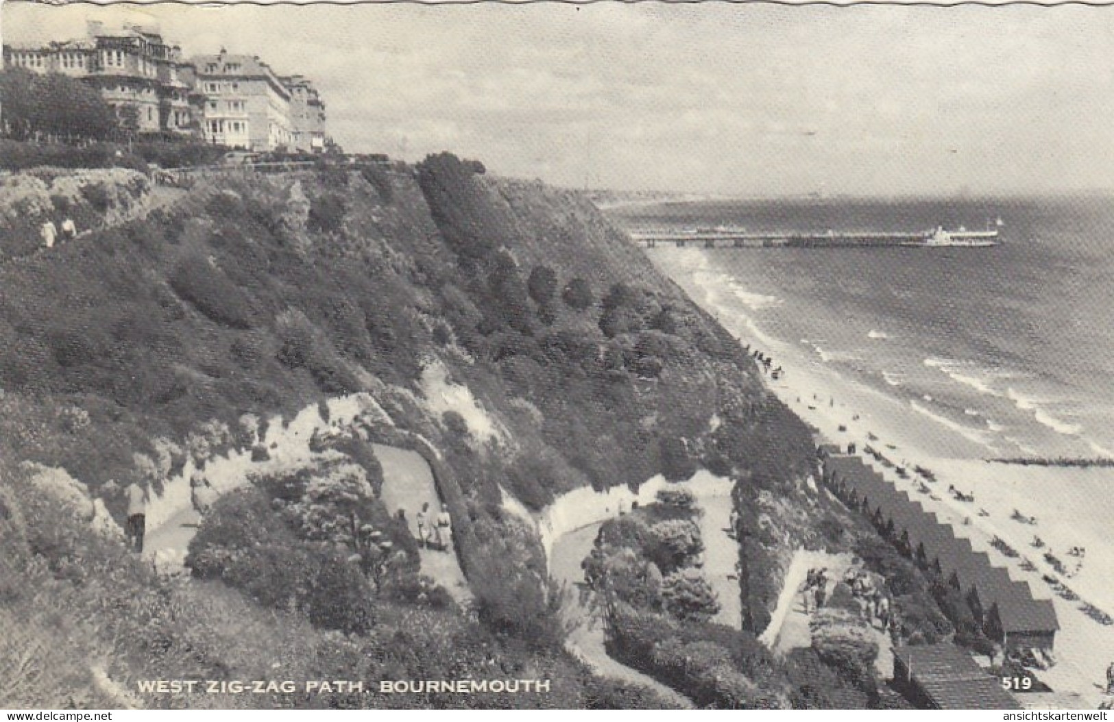 Bournemouth, West Zig-Zag Path Glum 1960? #G5223 - Other & Unclassified