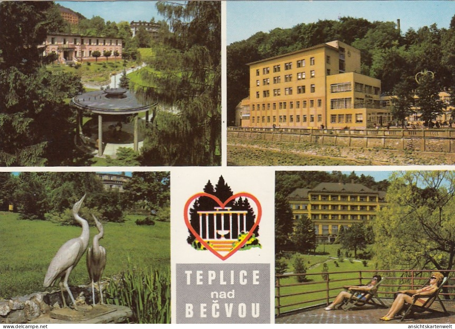 Teplice Nad Becvou, Mehrbildkarte Ngl #G5235 - Tchéquie