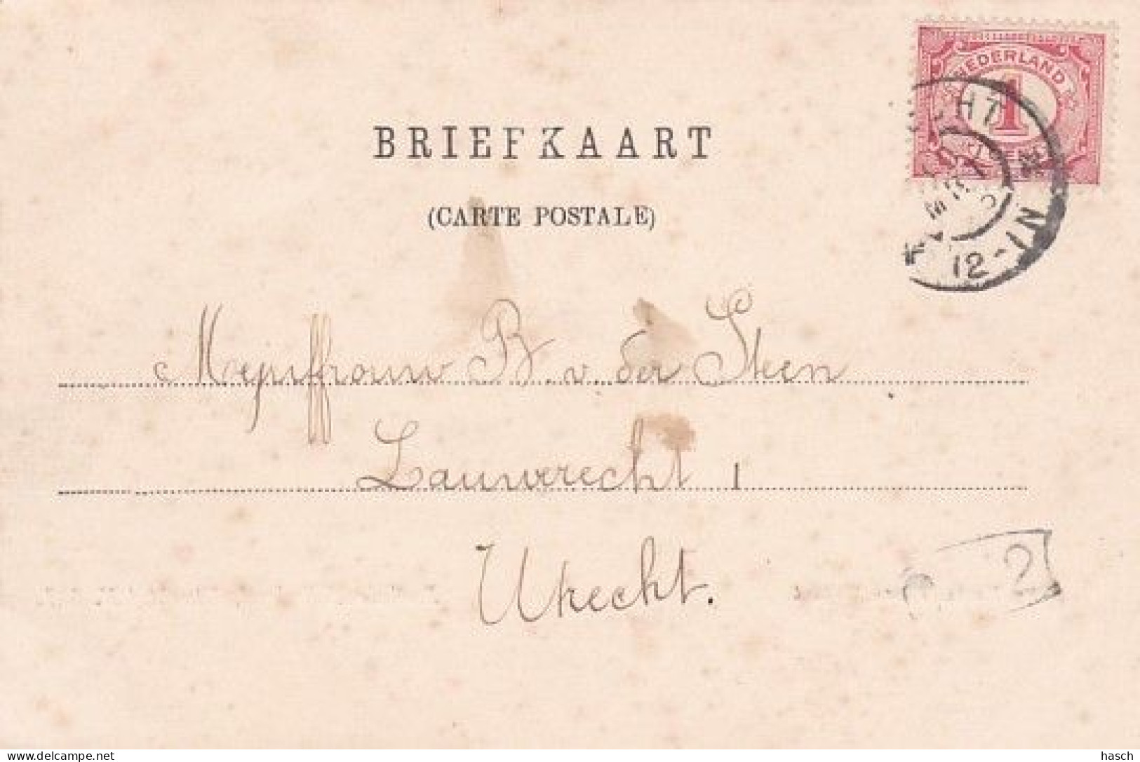 1854	158	Utrecht, Posthuis Maliesingel - Utrecht