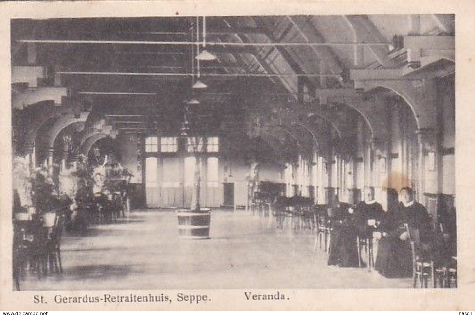 185471Seppe, St. Gerardus Retraitenhuis. Veranda.  - Autres & Non Classés