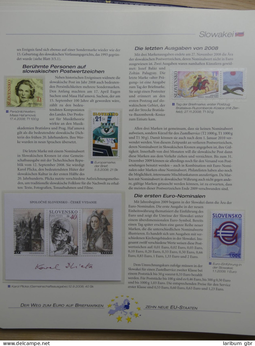 Themensammlung Der Weg zum Euro auf Briefmarken aus dem Post Abo #LW829