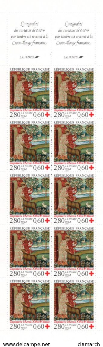 FRANCE NEUF-Carnet Croix Rouge 1994 N° 2043- Cote Yvert 16.00 - Rotes Kreuz