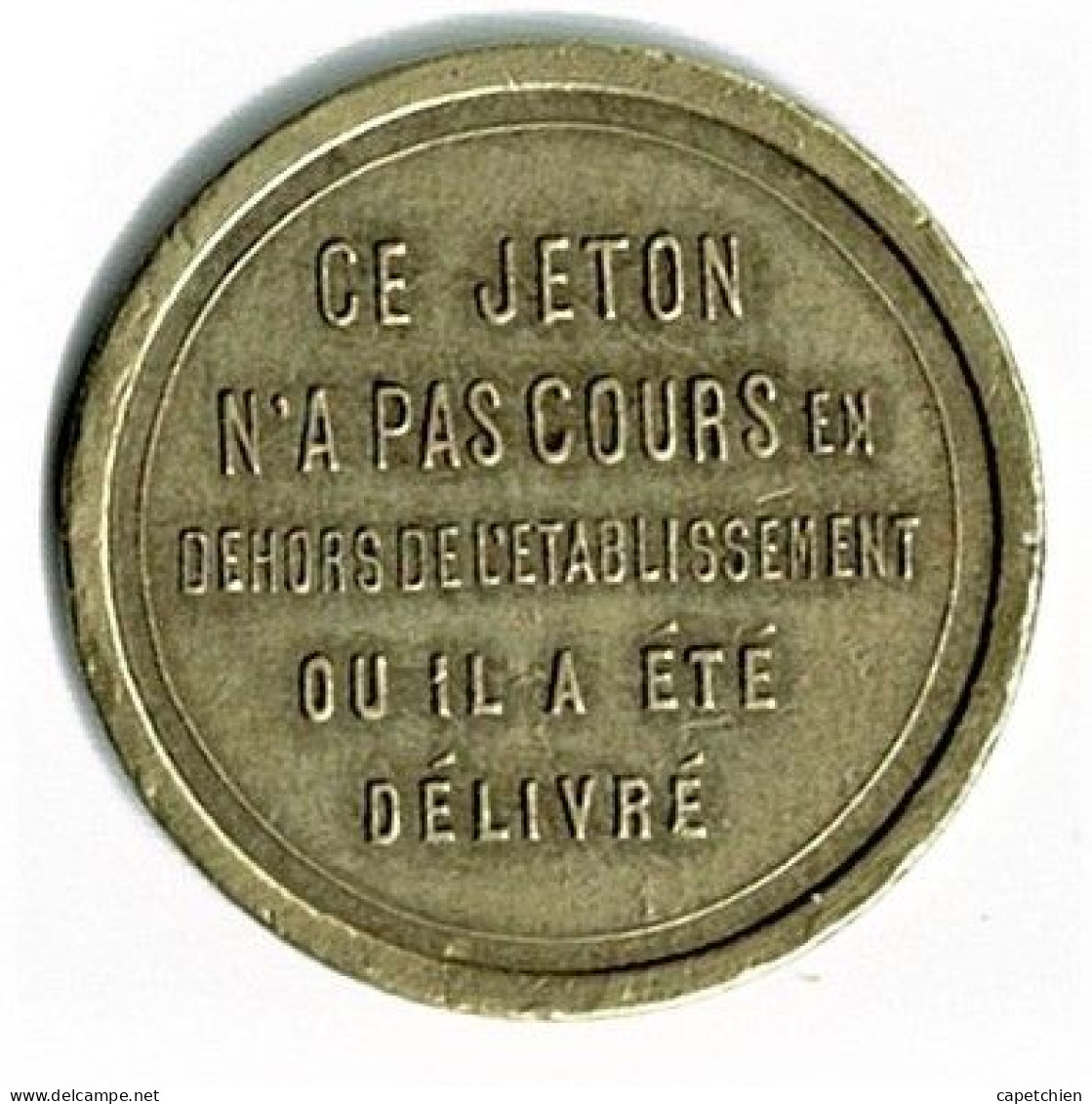 JETON / ORIGINE NON DETERMINEE / 30 Mm / LAITON - Professionnels / De Société