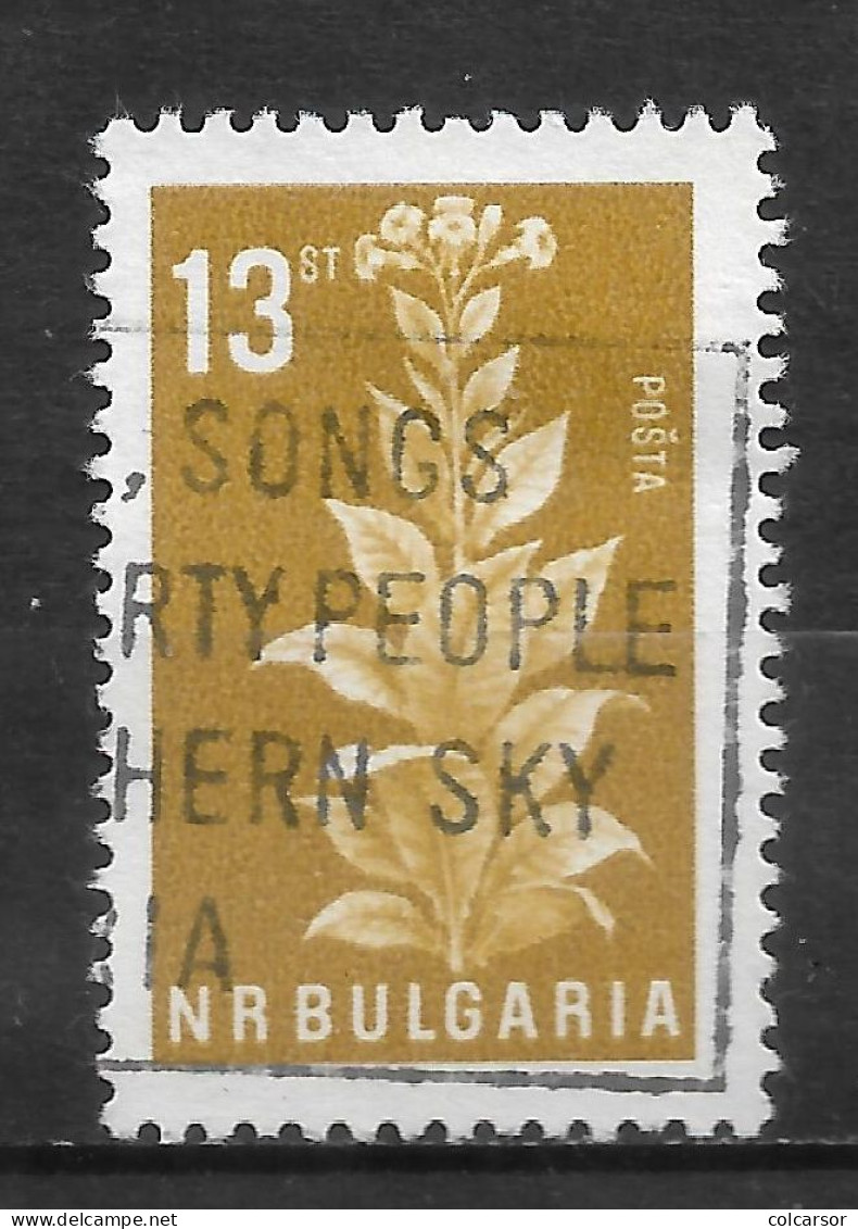 BULGARIE   N°  1340 " FLEURS " - Other & Unclassified