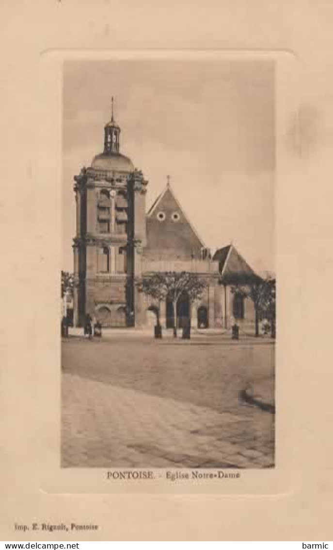 PONTOISE, EGLISE NOTRE DAME  REF 16394 - Pontoise