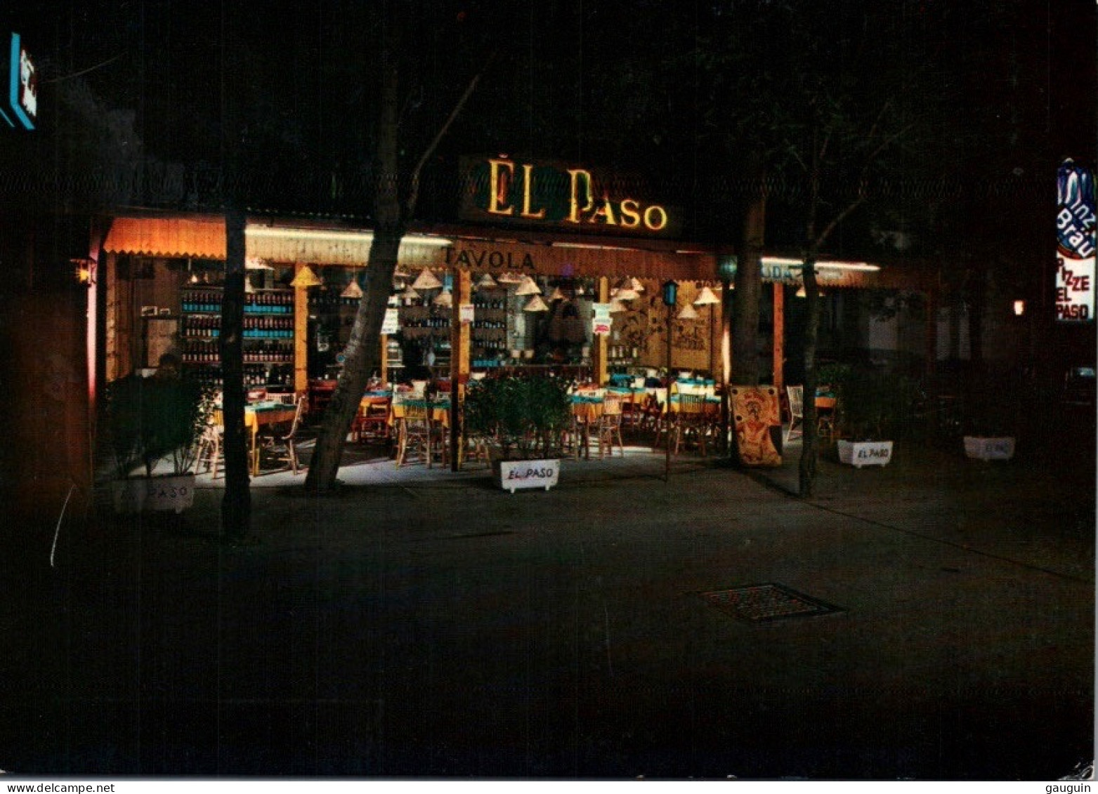 CPM - RIMINI - Bar Pizzeria "El Paso" Via Catania ...Edition Pub - Rimini