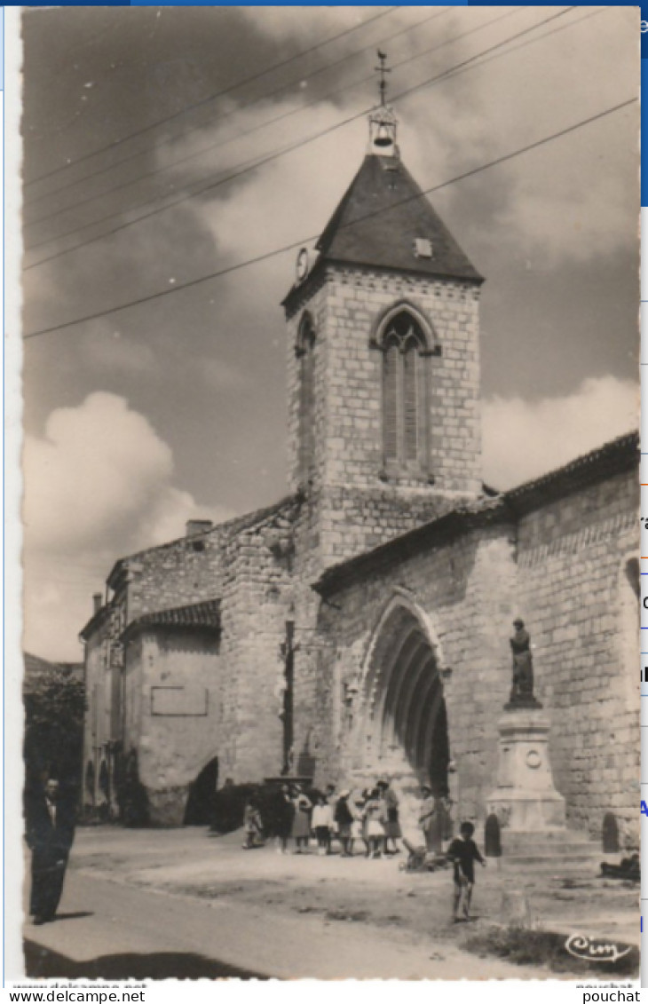 C15-47) PUYMIROL - L ' EGLISE -   ANIMEE - HABITANTS - ( 2 SCANS ) - Other & Unclassified