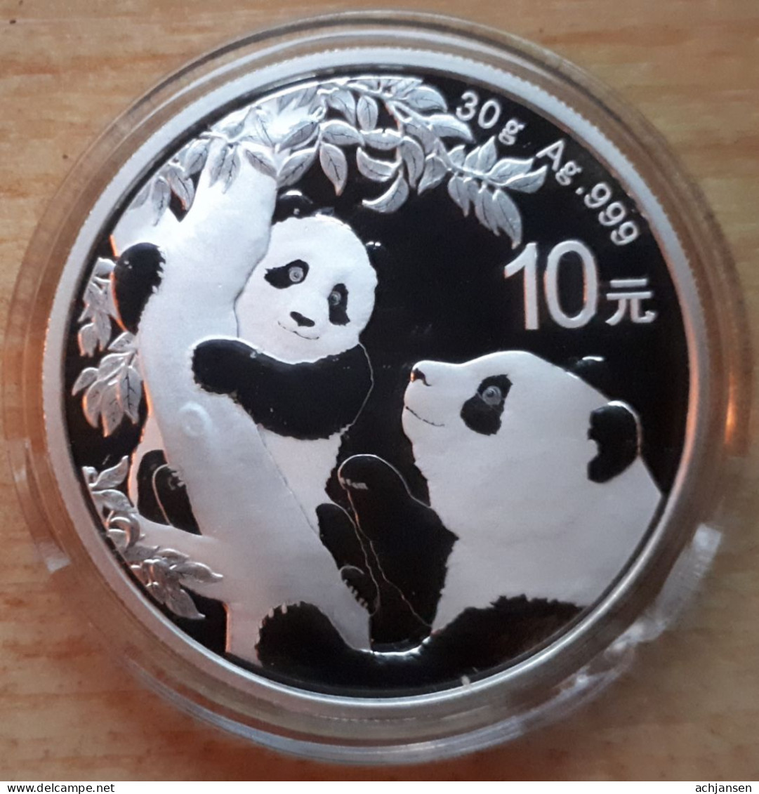 China, Panda 2021 - 1 Oz. Pure Silver - Cina