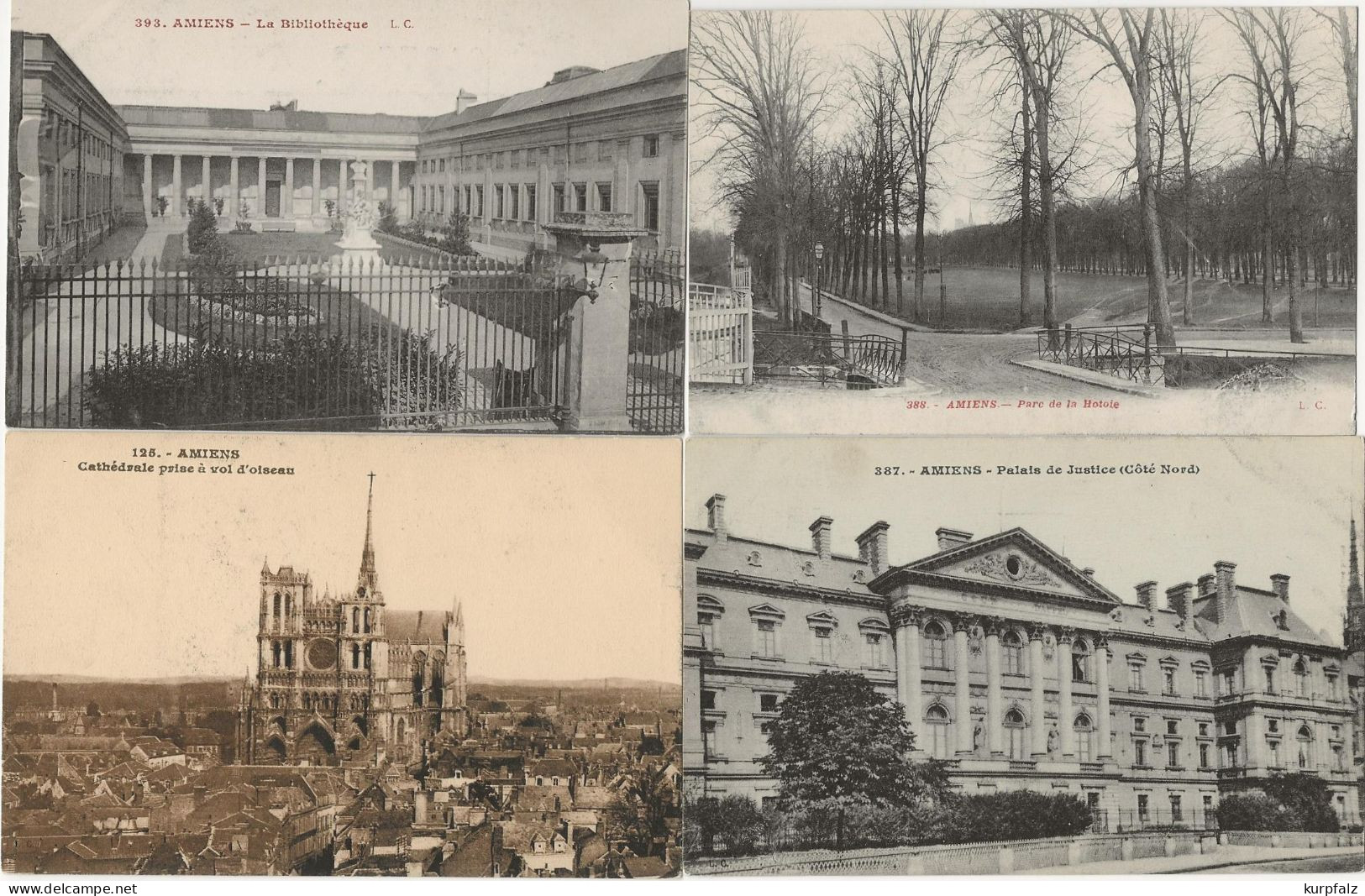 Amiens - Lot Mixte De 17 Cartes Postales Anciennes, Les Cartes N'ont Pas Circulé - Amiens