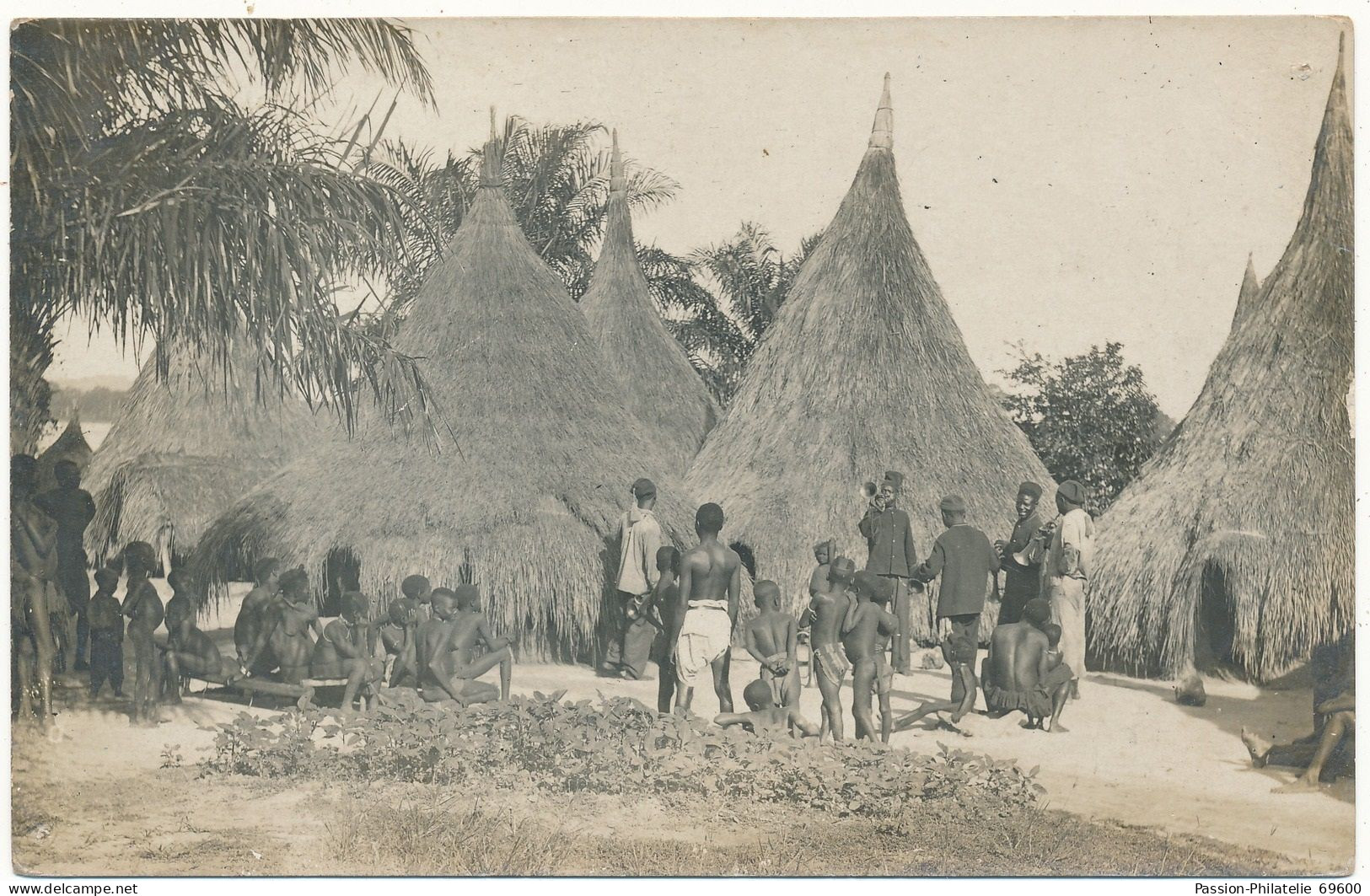 CENTRAFRIQUE ? - Carte Photo - Village Sango - Centrafricaine (République)