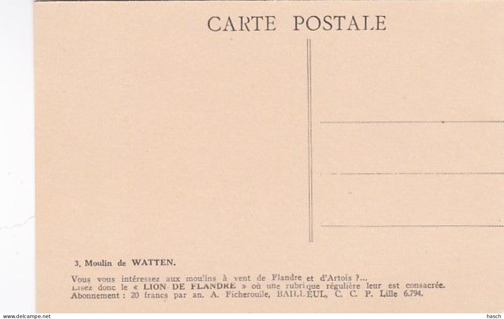 1859126Moulin De Watten  - Autres & Non Classés