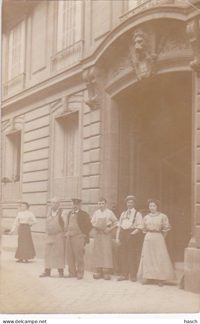 1859	81	Hotel à Déterminer Avec Employees. Avec Statue D’une Heurtoir De Porte Lion. (obliteré 1907)(voir Coins) - Fotos