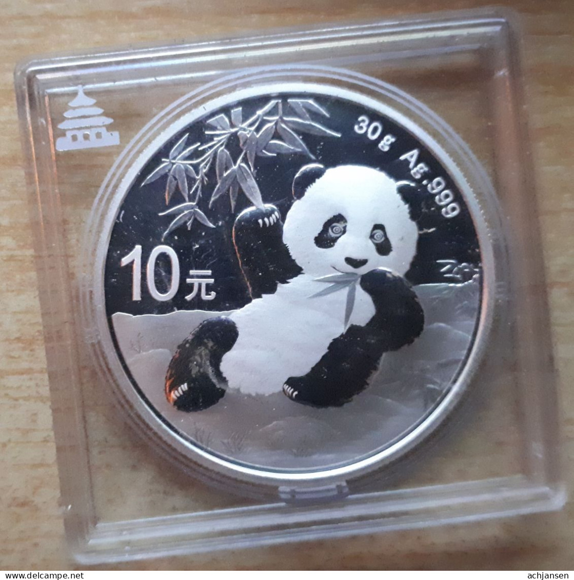 China, Panda 2020 - 1 Oz. Pure Silver - Cina