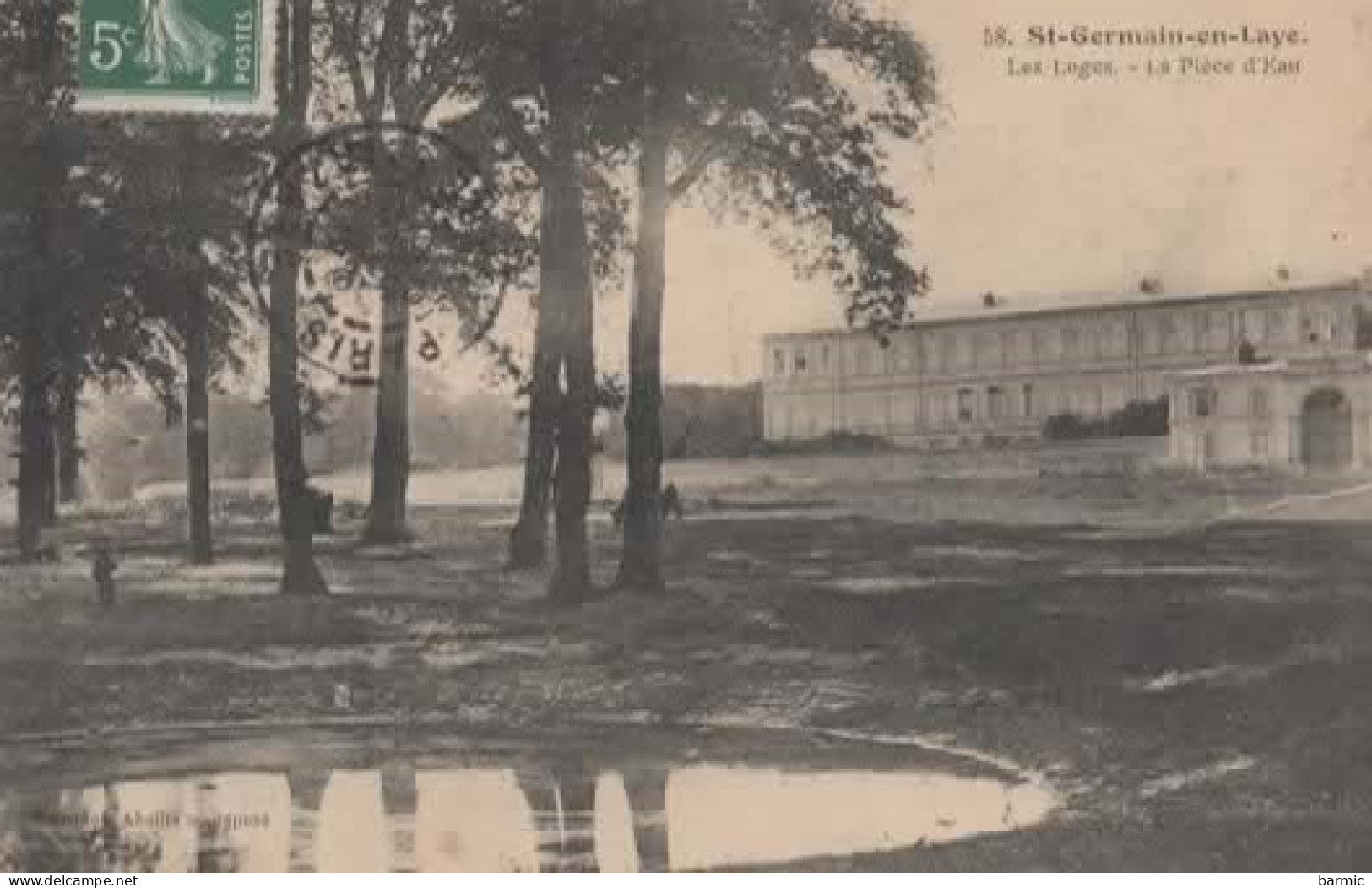 SAINT GERMAIN EN LAYE, LES LOGES, LA PIECE D EAU REF 16397 - St. Germain En Laye (Château)