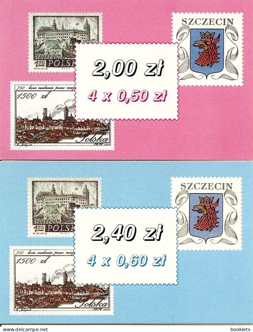 POLAND / POLEN, 1998, Booklet 27/28, Testbooklets Szczezin - Carnets