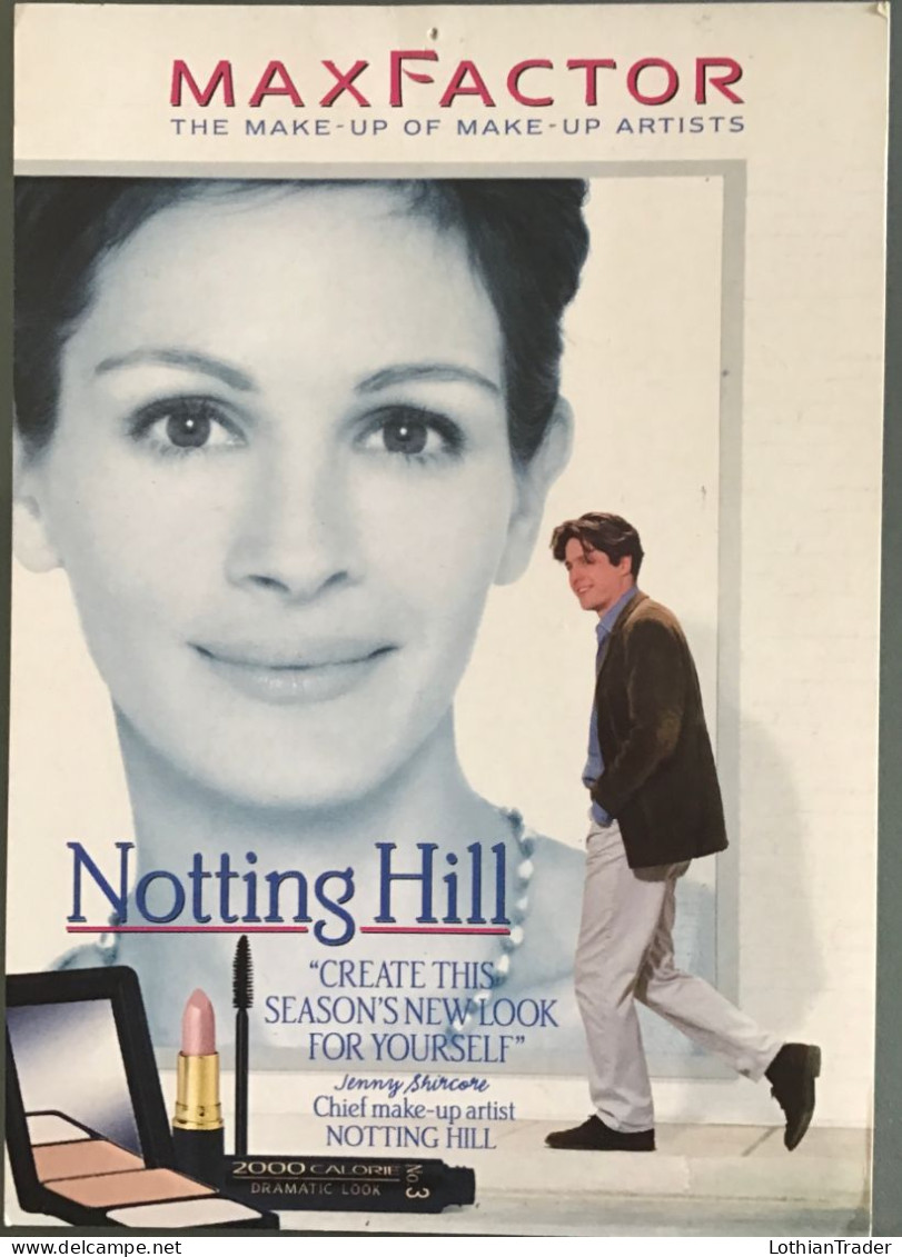 Notting Hill - Julia Roberts & Hugh Grant - Max Factor - Andere & Zonder Classificatie