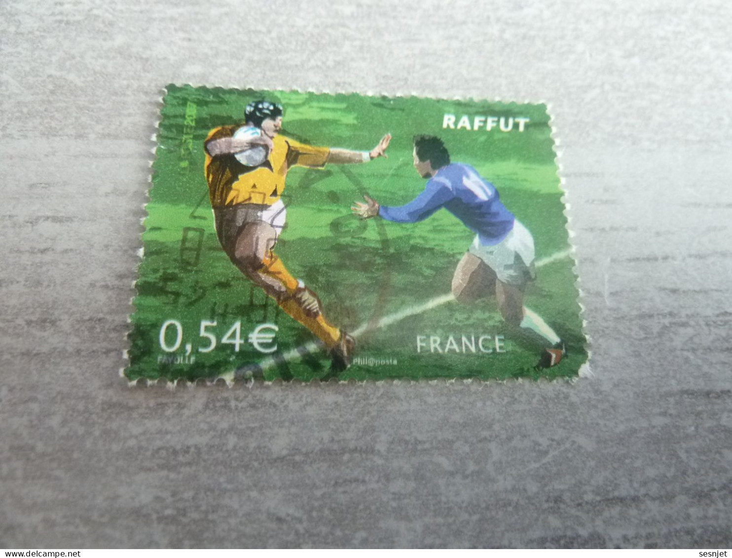 Coupe Du Monde De Rugby - Le Raffut - 0.54 € - Yt 4069 - Multicolore - Oblitéré - Année 2007 - - Rugby