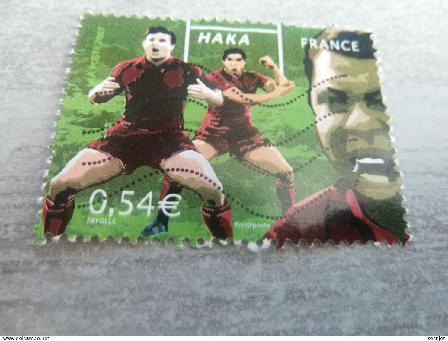 Coupe Du Monde De Rugby - Le Haka - 0.54 € - Yt 4070 - Multicolore - Oblitéré - Année 2007 - - Rugby