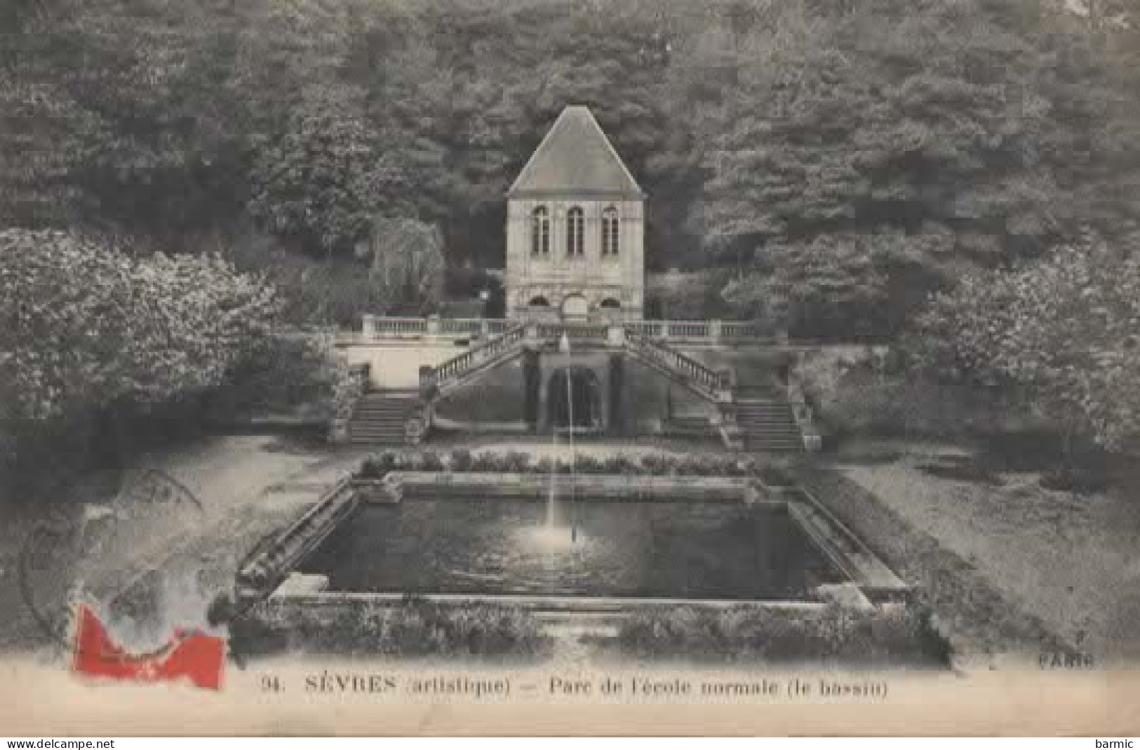 SEVRES, PARC DE L ECOLE NORMALE, LE BASSIN REF 16399 - Sevres