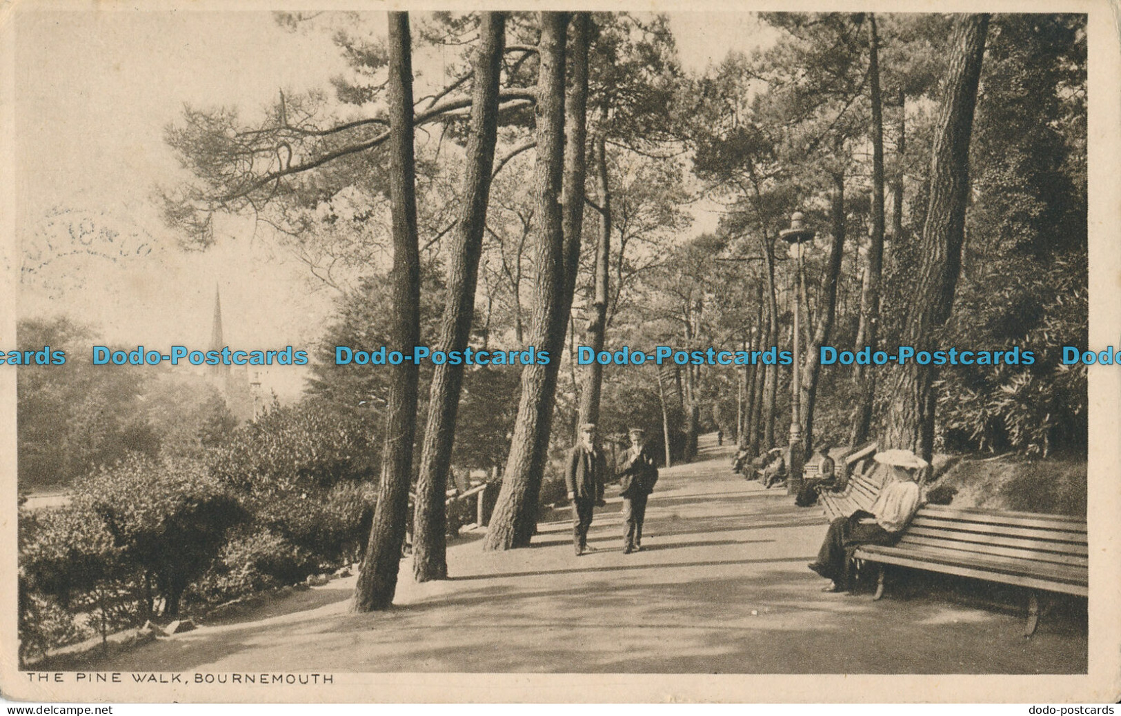 R001868 The Pine Walk. Bournemouth. 1922 - Monde