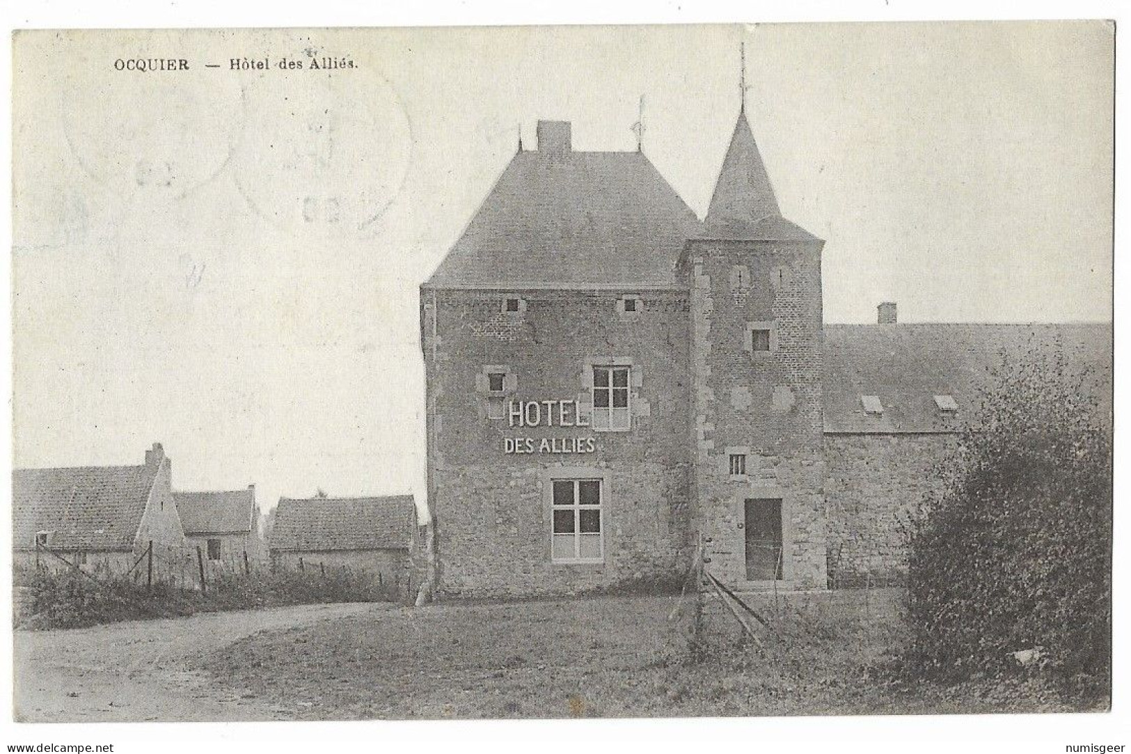 OCQUIER  --  Hôtel Des Alliés - Clavier