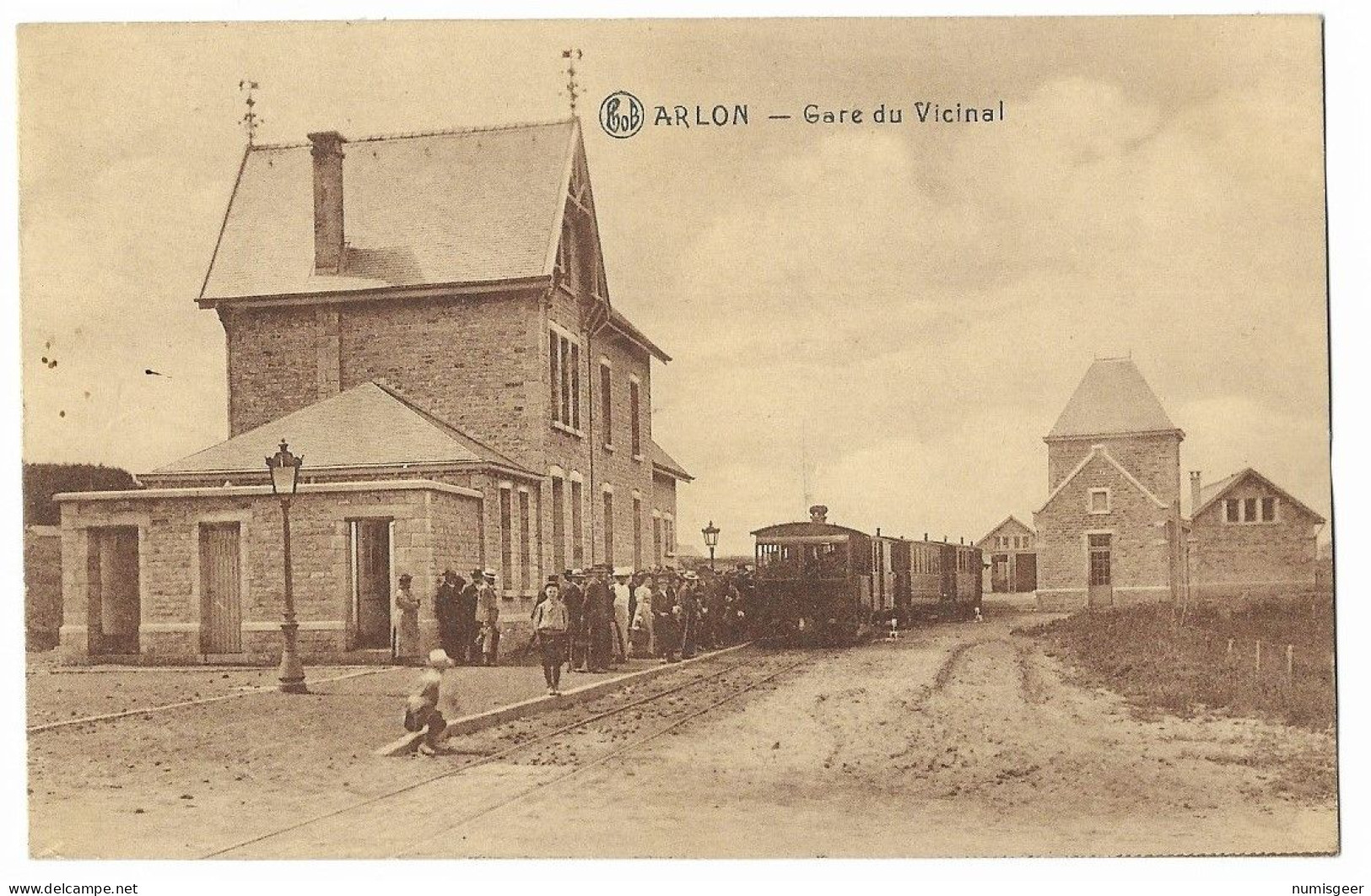 ARLON --  Gare Du Vicinal ( Animation ) - Arlon