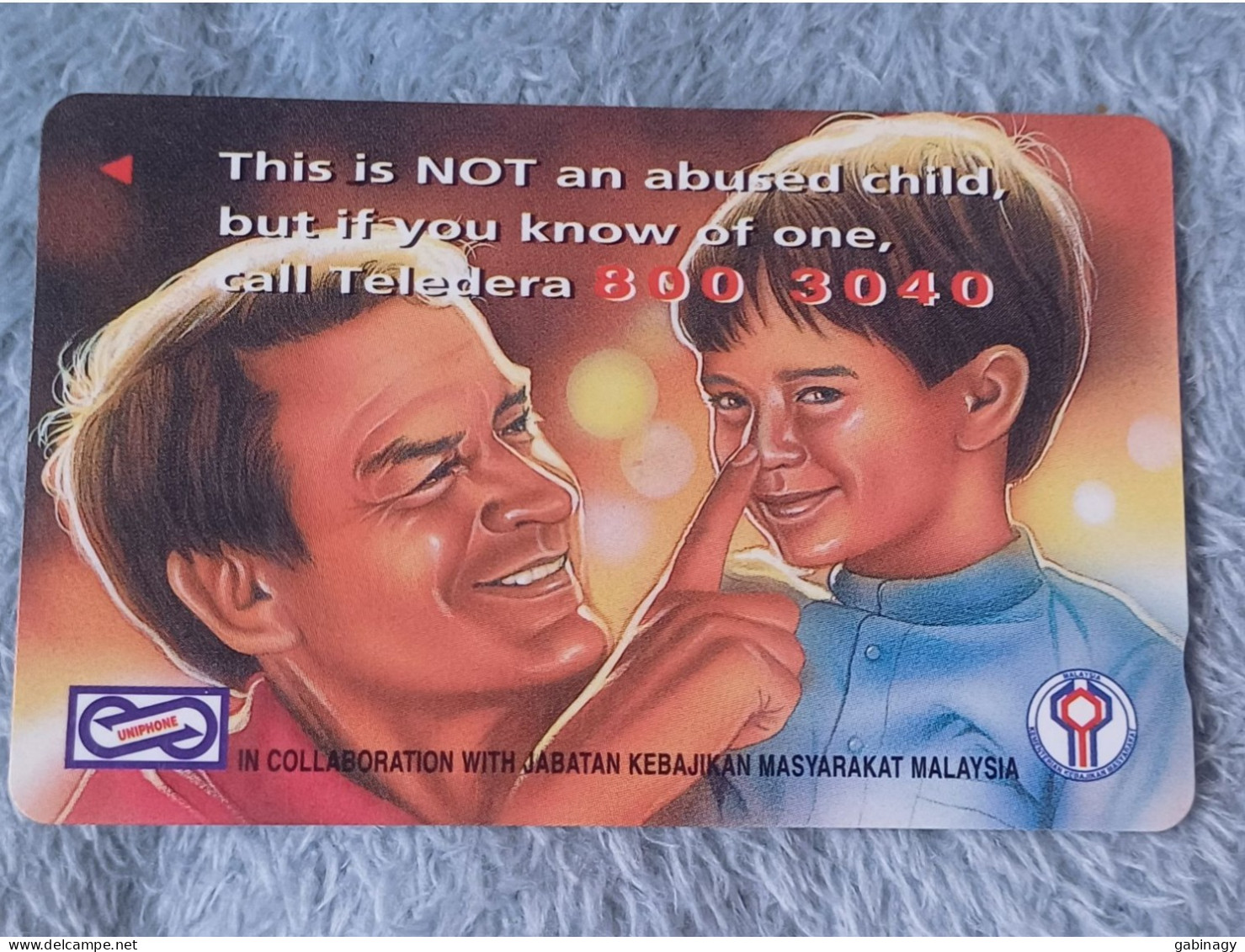 MALAYSIA - This Is Not An Abused Child - 20USBA - Other & Unclassified