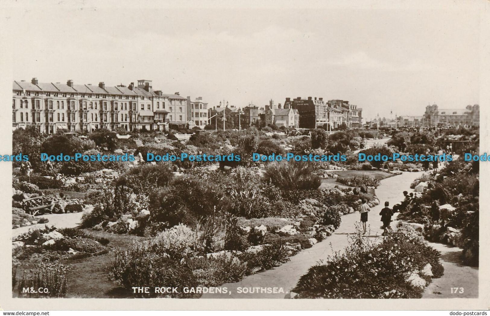 R001905 The Rock Gardens. Southsea. M. And Co. RP - Monde