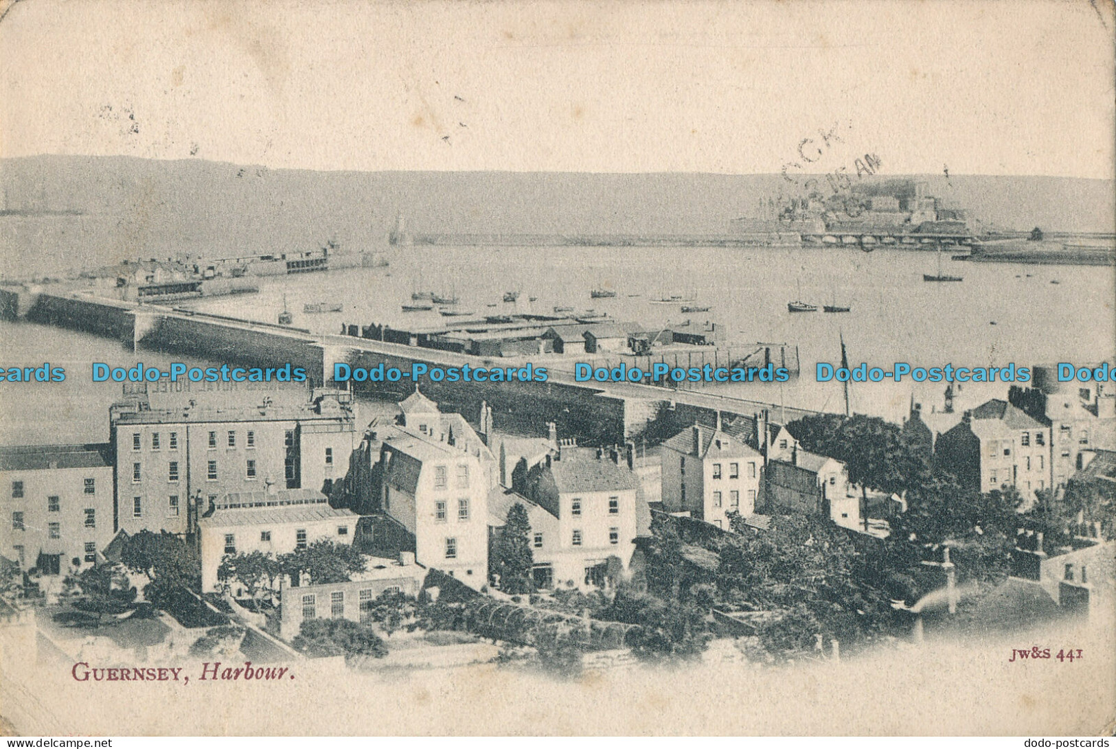 R001906 Guernsey. Harbour. 1904 - Monde