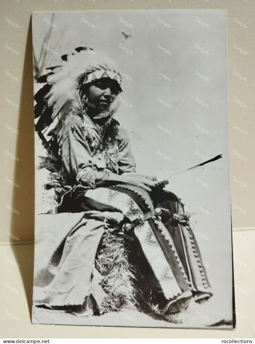 US Native Americans Indians "Hair Bird" Sioux Boy. 1933 - Native Americans
