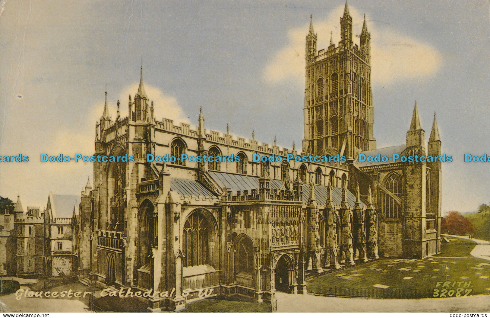 R001698 Gloucester Cathedral. S. W. Frith. No 32087 - Monde